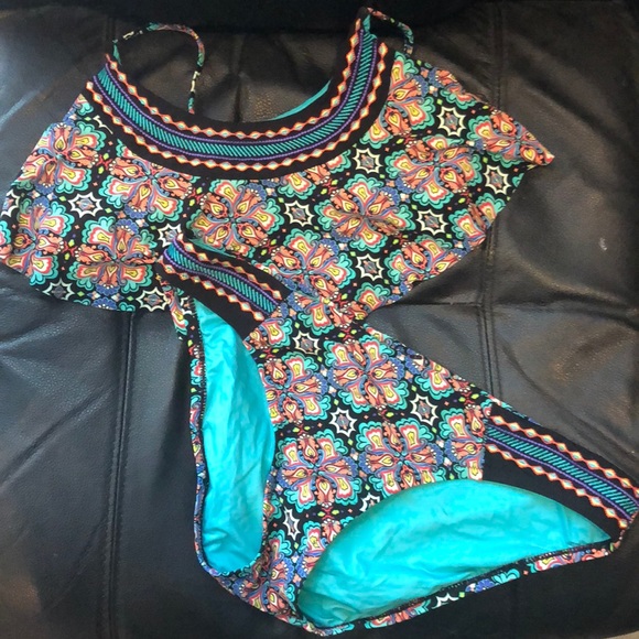 Nannette Lepore women’s bikini S top, M bottoms - Picture 1 of 6